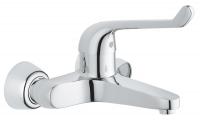 Смеситель для раковины Grohe Euroeco Special (32795000) настенный, инвалидный, длинный рычаг, хром