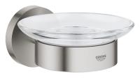 Мыльница с настенным держателем Grohe Essentials (40444DC1) суперсталь