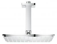 Верхний душ Grohe Rainshower Allure 230 (26065000) верхний душ диам. 210 мм с потолочным душевым кронштейном 142 мм