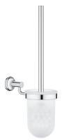 Ершик для унитаза Grohe Authentic (40658001) подвесной, в комплекте со стеклянной колбой, хром
