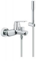 Смеситель для ванны Grohe Eurosmart Cosmopolitan (32832000) с душевым гарнитуром Euphoria Cosmopolitan, хром