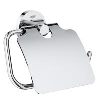 Держатель туалетной бумаги Grohe Essentials (40367001) с крышкой, хром