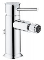 Смеситель для биде Grohe Bau Classic (32864000) со сливным гарнитуром, хром