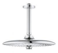 Верхний душ Grohe Euphoria 260 (26460000) с потолочным кронштейном 142 мм, круглый, 260 мм, 3 режима, хром