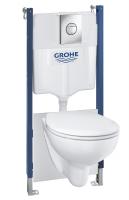 Solido Compact 5 в 1 в сборе, для подвесного унитаза, монтажная высота 1,13 м