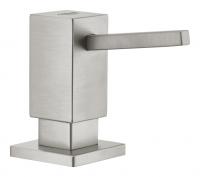 Дозатор жидкого мыла Grohe (40649DC0) кубической формы, суперсталь