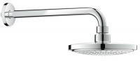 Верхний душ Grohe Euphoria Cosmopolitan 180 (26072000) круглый, диаметр 180 мм, с душевым кронштейном от стены 286 мм