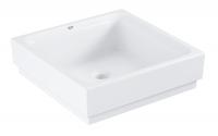 Раковина накладная Grohe Cube Ceramic PureGuard (3948200H) 40х40 см, с гигиеническим покрытием, без отверстия под смеситель