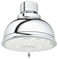 Верхний душ Grohe New Tempesta Rustic 100 IV (27610001) 4 режима, ограничитель расхода воды 9,5 л/мин, хром