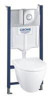 Комплект инсталляции и подвесного унитаза Grohe Solido (39127000) с сиденьем микролифт (5 в 1)