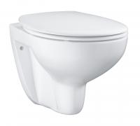 Унитаз подвесной безободковый Grohe Bau Ceramic (39351000) длина 53 см, с сиденьем микролифт