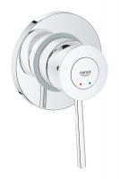 Смеситель Grohe BauClassic (29048000) для душа, в комплекте со встраиваемым механизмом, хром