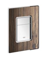 Накладная панель Grohe Skate Cosmopolitan (38849HR0) c деревянной поверхностью, макассар