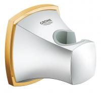 Держатель ручного душа Grohe Grandera (27969IG0) настенный, хром с золотом