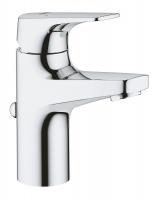 Смеситель Grohe BauFlow (23751000) для раковины, S-Size, со сливным гарнитуром, хром