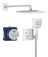 Grohtherm SmartControl Набор для душа с верхним душем Rainshower Mono 310 Cube