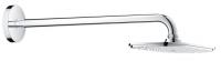 Верхний душ Grohe Rainshower Veris 300x150 (26170000) овальный 300х150 мм, с настенным душевым кронштейном 422 мм, хром
