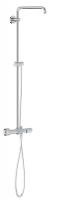 Душевая стойка Grohe Euphoria System (26243000) с термостатом для ванны (с изливом), без верхнего и ручного душей, хром