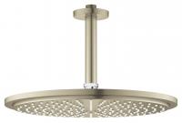 Верхний душ с потолочным кронштейном Grohe Rainshower Cosmopolitan 310 (26067EN0) круглый, диаметр 310 мм, никель, матовый