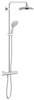 Душевая стойка Grohe Euphoria Power&Soul System 190 (26186000) с термостатом для душа (без излива), хром