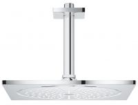 Верхний душ Grohe Rainshower F-Series 10" (26061000) верхний душ с потолочным душевым кронштейном 142 мм, хром