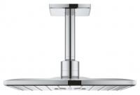 Верхний душ с потолочным кронштейном Grohe Rainshower 310 SmartActive Cube (26481000) квадратный, 310х310 мм, для механизма 26483/26484, хром