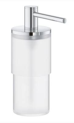 Дозатор жидкого мыла Grohe Atrio new (40306003) стеклянный, для держателя 40304, хром