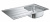 Мойка кухонная из нержавеющей стали с крылом Grohe K200 (31552SD0) 86х50 см, под тумбу 45 см, клапан-автомат, нержавеющая сталь