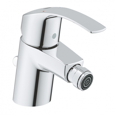 Смеситель для биде Grohe Eurosmart (32929002) со сливным гарнитуром, хром