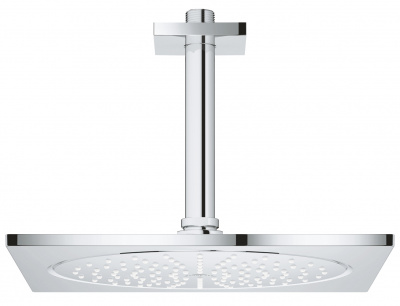Rainshower Aqua 10" Верхний душ с потолочным душевым кронштейном 142 мм, 1 режим струи