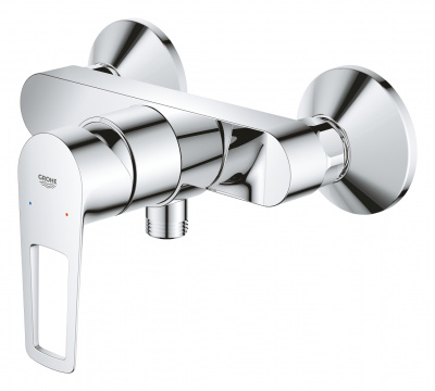 Смеситель для душа Grohe Bau Loop (23633001) с подключением шланга, хром