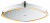 Верхний душ Grohe Grandera 210 (27974IG0) 210 мм, хром с золотом