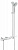 Смеситель-термостат Grohe Grohtherm 1000 Cosmopolitan M (34321002) для душа, с душевым гарнитуром, штанга 900 мм, хром