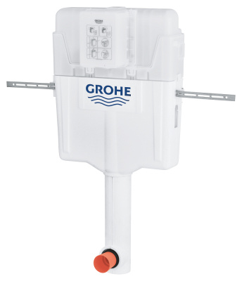 Смывной бачок Grohe (38661000) для приставного унитаза (без патрубков, без клавиши)