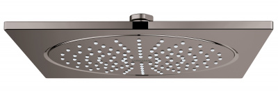 Верхний душ Grohe Rainshower F-Series 10" (27271A00) квадратный, 250х250 мм, темный графит, глянцевый