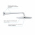 Верхний душ Grohe Tempesta 250 (26668000) с кронштейном 38 см., хром/белый
