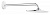 Верхний душ Grohe Rainshower Veris 300x150 (26170LS0) овальный 300х150 мм, с настенным душевым кронштейном 422 мм, белый