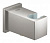 Подключение для душевого шланга Grohe Euphoria Cube (26370DC0) с держателем лейки, суперсталь