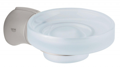 Мыльница стеклянная Grohe Atrio (40256000) для держателей 40305000 и 40255MB0