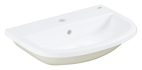 Раковина встраиваемая сверху Grohe Bau Ceramic (39422000) 56х40 см, с 1-м отверстием для смесителя по центру