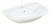 Раковина встраиваемая сверху Grohe Bau Ceramic (39422000) 56х40 см, с 1-м отверстием для смесителя по центру