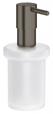 Дозатор жидкого мыла Grohe Essentials (40394AL1) без держателя, темный графит, матовый, матовый