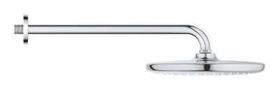 Верхний душ Grohe Tempesta 250 (26663000) с кронштейном 38 см., хром