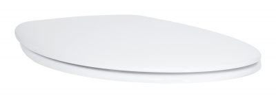 Сиденье для унитаза Grohe Bau Ceramic (39493000) быстросъемное, с функцией микролифт, белое