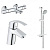 Комплект смесителей для ванной 3 в 1 Grohe Grohtherm 800 (124422) (для раковины 32467002, термостат для ванны 34567000, гарнитур 27926000)