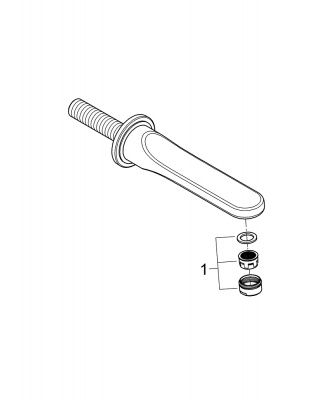 Излив для ванны Grohe Veris (13242000), хром