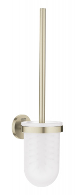 Ершик для унитаза Grohe Essentials (40374EN1) в комплекте с колбой, никель матовый