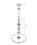 Верхний душ Grohe Rainshower Cosmopolitan 210 (26053000) верхний душ диам. 210 мм, с потолочным душевым кронштейном 142 мм, хром