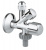 Комбинированный угловой вентиль Grohe WAS (22035000) резьба с насечками, хром
