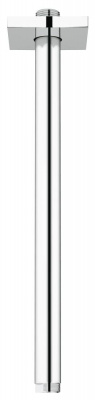 Потолочный кронштейн Grohe Rainshower (27484000) вынос 310 мм, квадратная розетка, хром